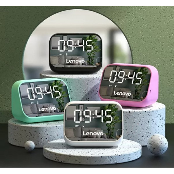 Колонка + часы Lenovo TS13 (белый)