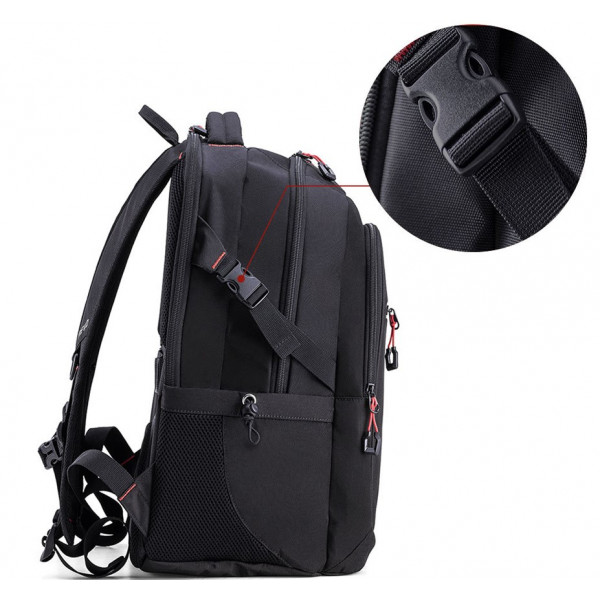Рюкзак Xiaomi U'REVO 25L Large Capcity Backpack (черный)