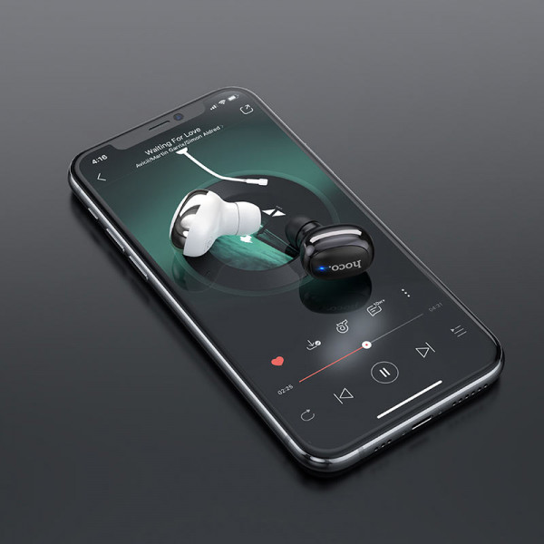 Беспроводная гарнитура Hoco E54 Mia Mini с микрофоном (черный)