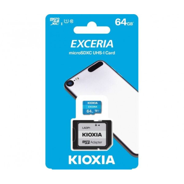 Карта памяти Toshiba/Kioxia microSDHC 64GB Class 10
